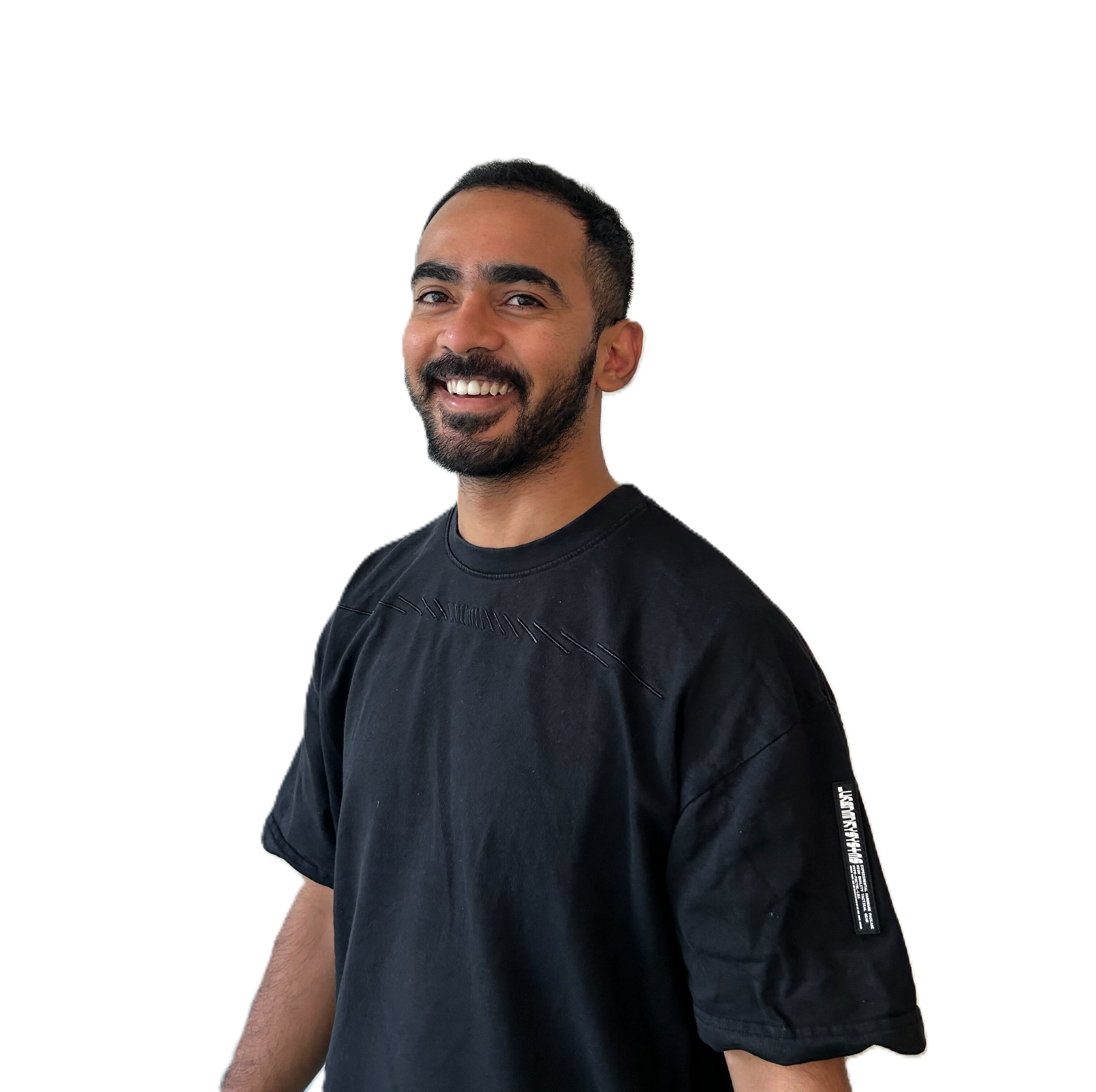 picture of amogh looking cheerful